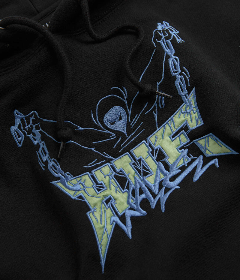 HUF Zine Hoodie in Black