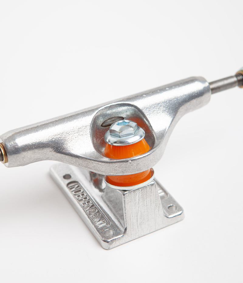 Independent 139 Hollow Forged Mid Truck in Silver