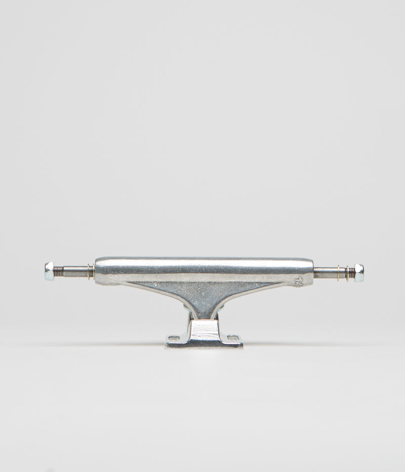 Independent 144 Hollow Forged Mid Truck in Silver