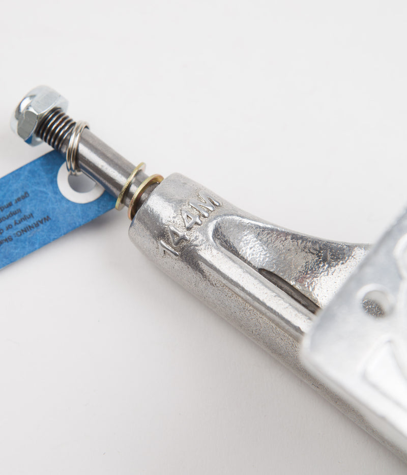 Independent 144 Hollow Forged Mid Truck in Silver