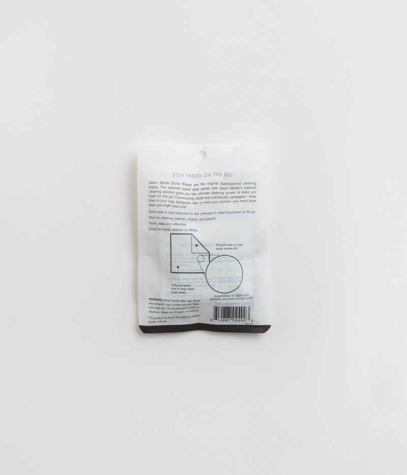 Jason Markk Premium Quick Wipes in 3 Pack