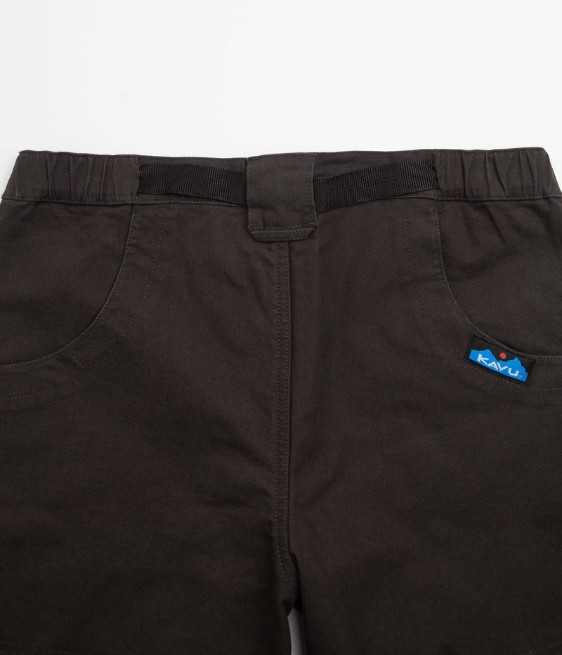 Kavu Chilli Flex Shorts in Black Licorice