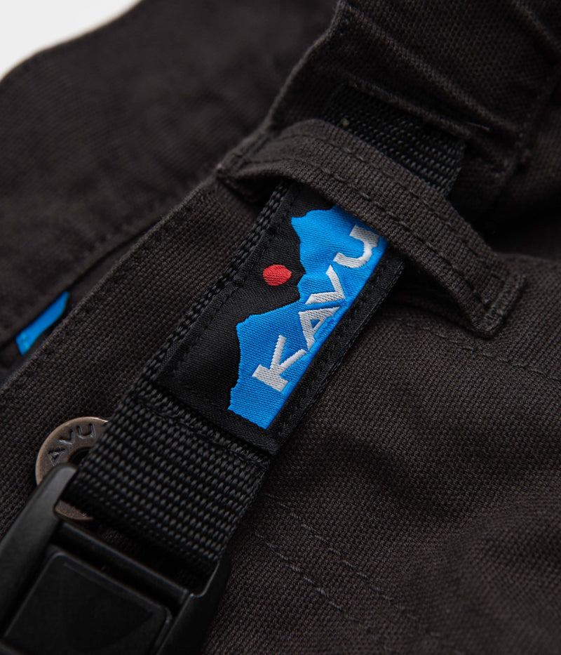 Kavu Chilli Flex Shorts in Black Licorice