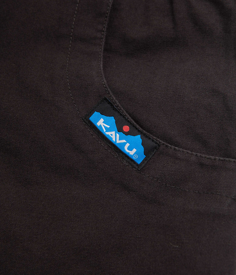Kavu Chilli Flex Shorts in Black Licorice