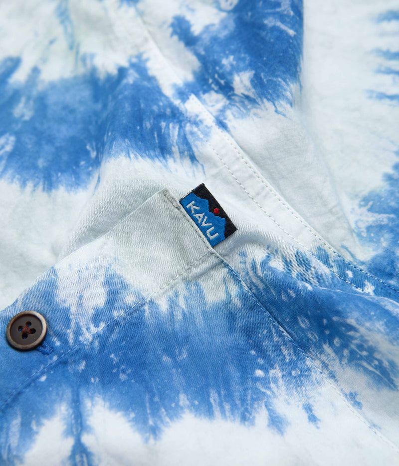 Kavu Excellent Adventure Short Sleeve Shirt in Charge The Morning