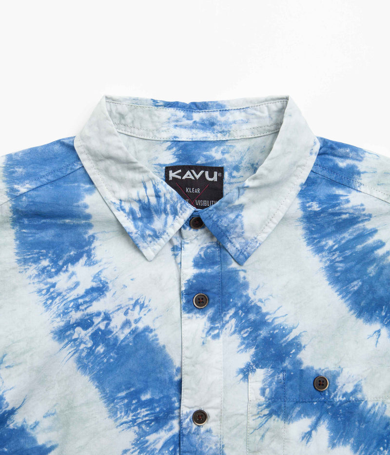 Kavu Excellent Adventure Short Sleeve Shirt in Charge The Morning