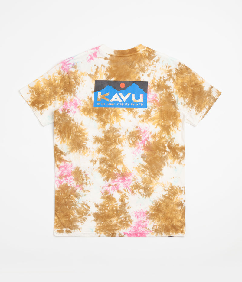 Kavu Klear Above Etch Art T-Shirt in Bronze Bizarre