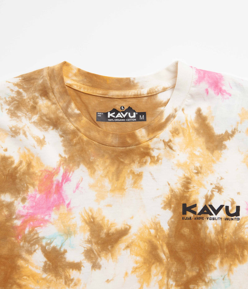Kavu Klear Above Etch Art T-Shirt in Bronze Bizarre