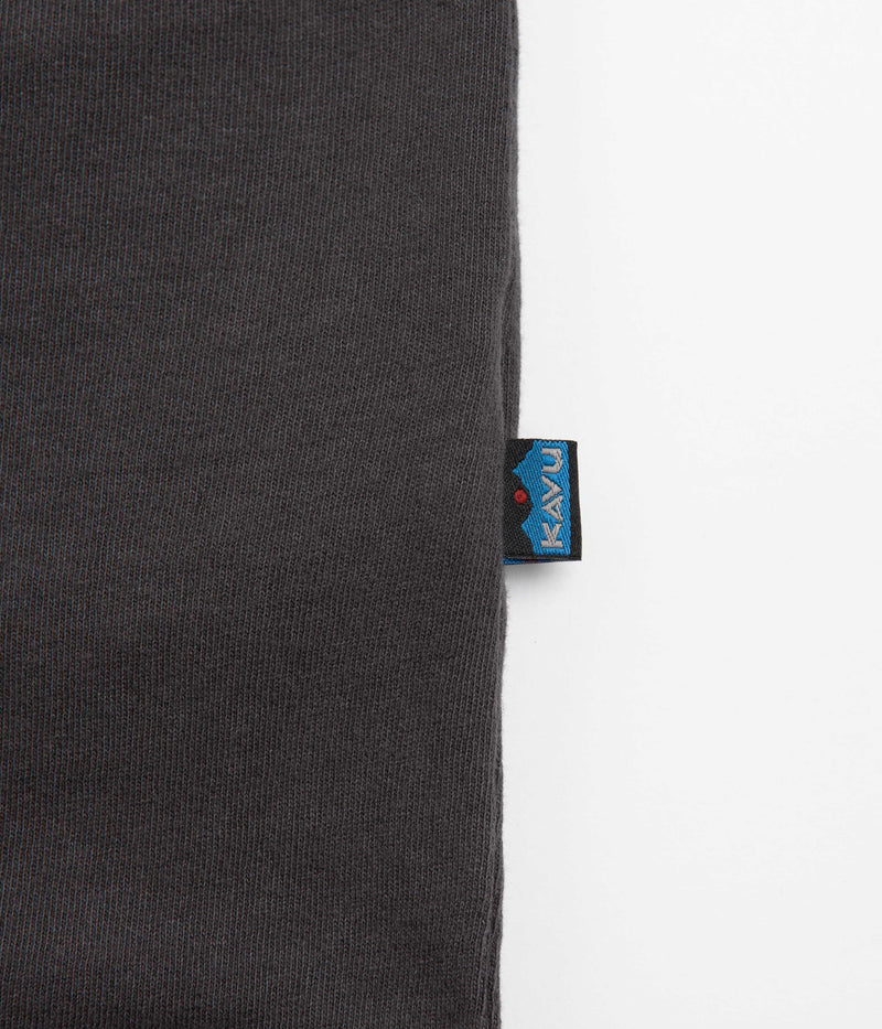 Kavu Windward T-Shirt in Black Licorice