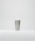 Klean Kanteen 296ml Steel Cup (4 Pack) in Brushed Stainless