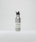 Klean Kanteen Classic 800ml Sports Cap Bottle in Brushed Stainless