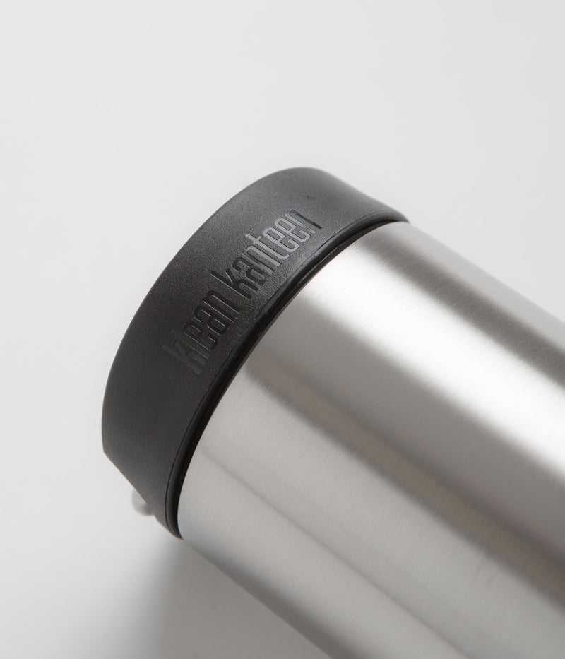 Klean Kanteen TKWide 592ml Insulated Cafe Cap Flask in Brushed Stainless