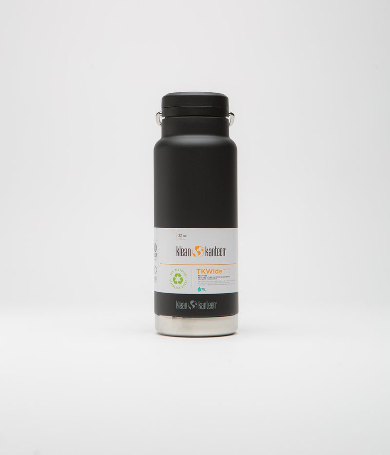 Klean Kanteen TKWide 946ml Insulated Flask in Black