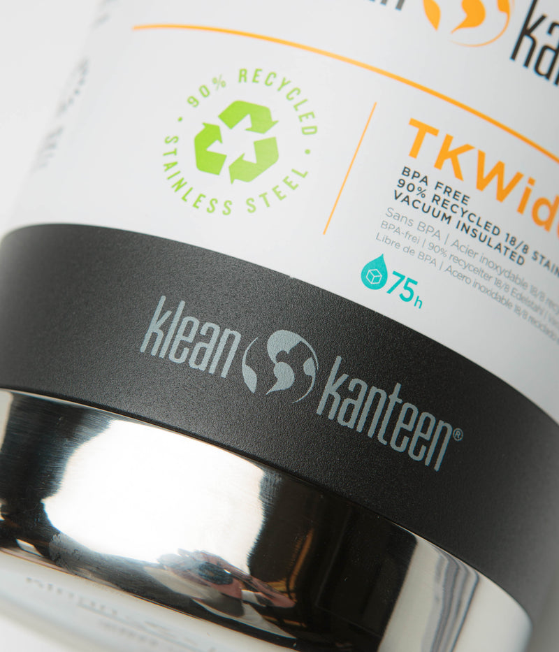 Klean Kanteen TKWide 946ml Insulated Flask in Black