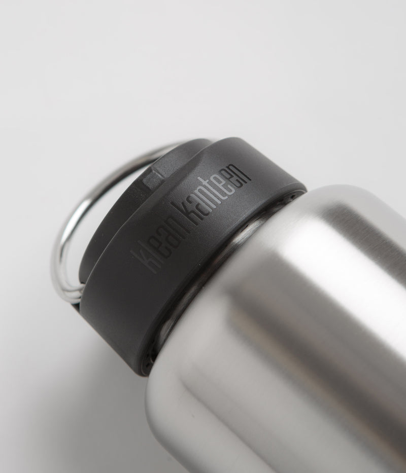 Klean Kanteen Wide Mouth 1182ml Flask in Brushed Stainless