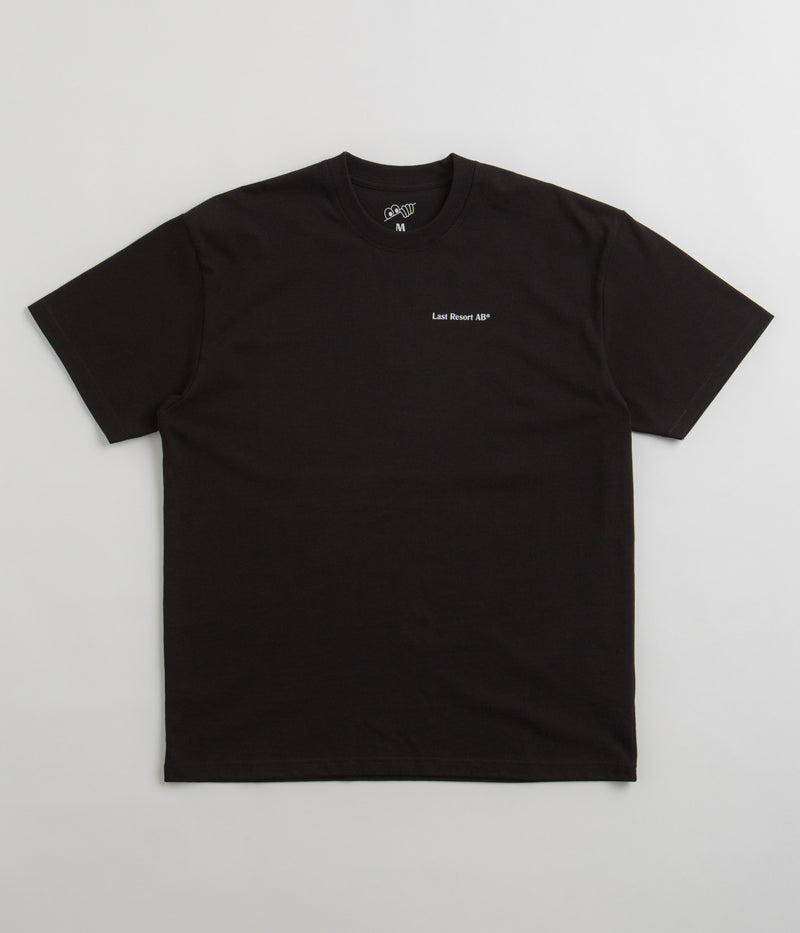 Last Resort AB Atlas Monogram T-Shirt in Black and White