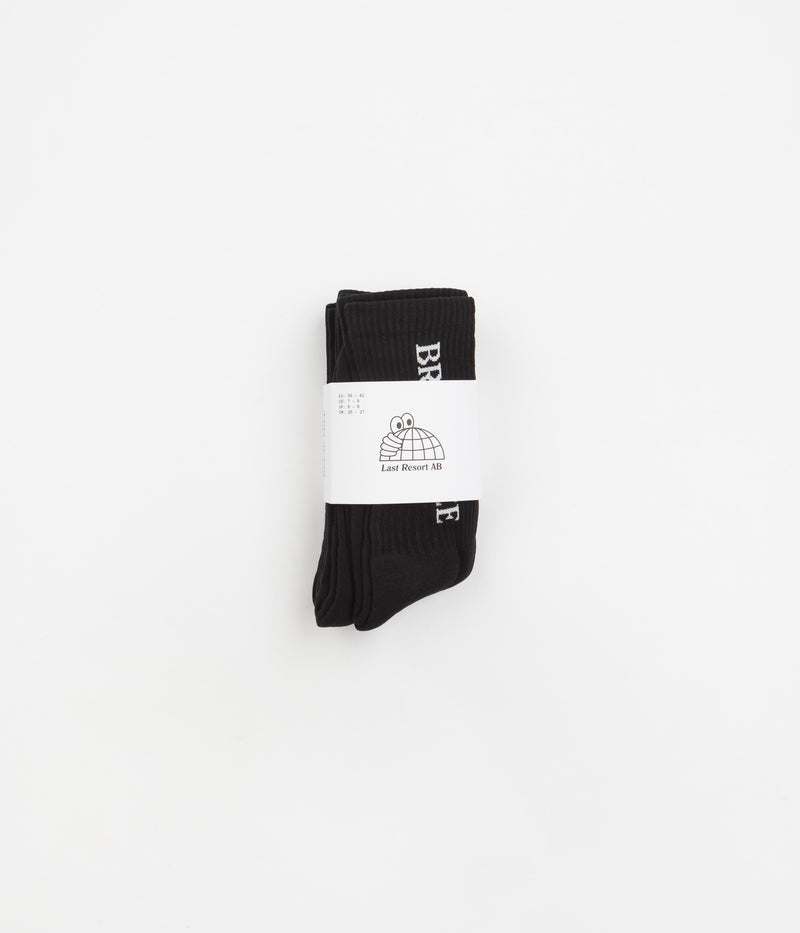 Last Resort AB Break Free Socks (3 Pack) in Black