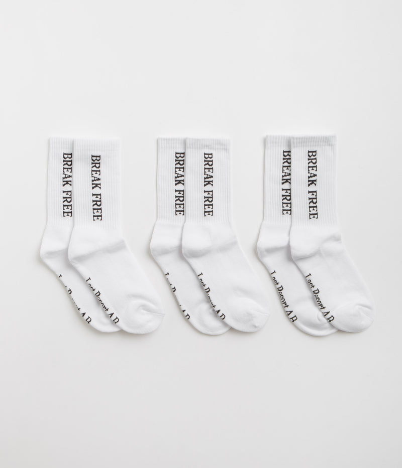 Last Resort AB Break Free Socks (3 Pack) in Black