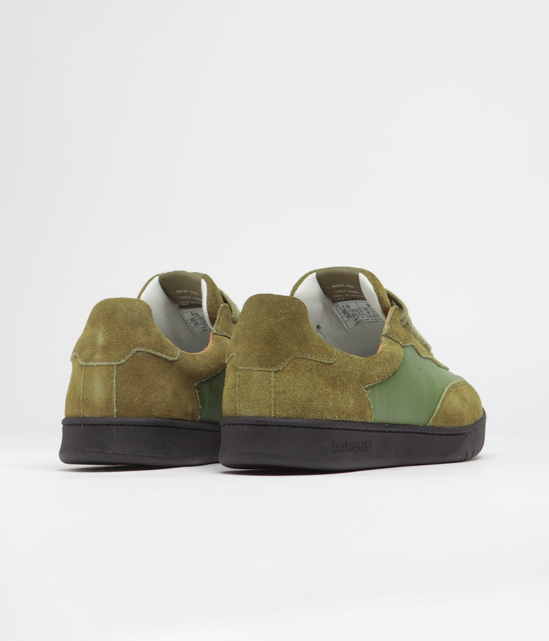 Last Resort AB CM001 Shoes in Cedar Green and Black