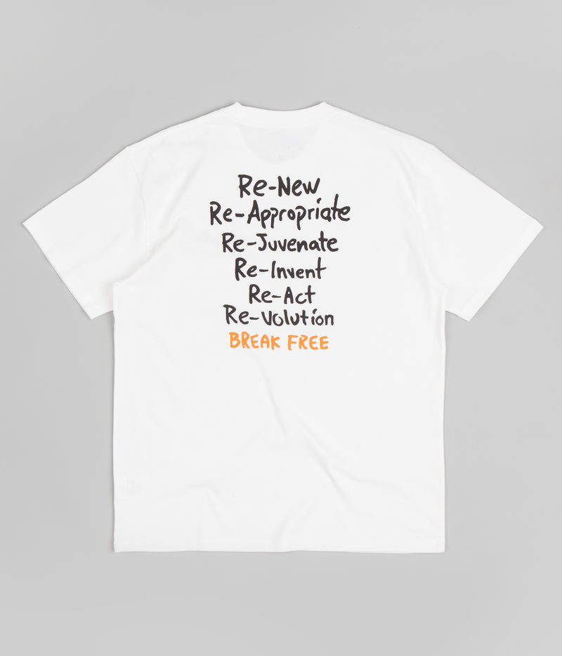 Last Resort AB Message T-Shirt in White