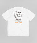 Last Resort AB Message T-Shirt in White