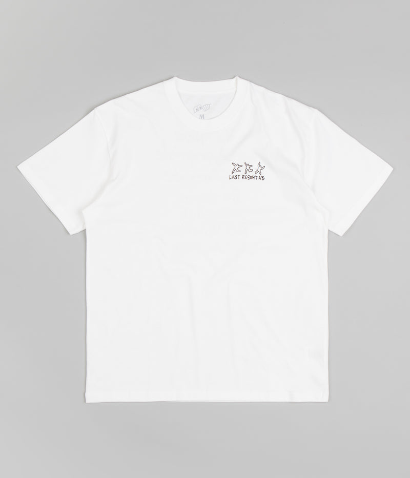 Last Resort AB Message T-Shirt in White