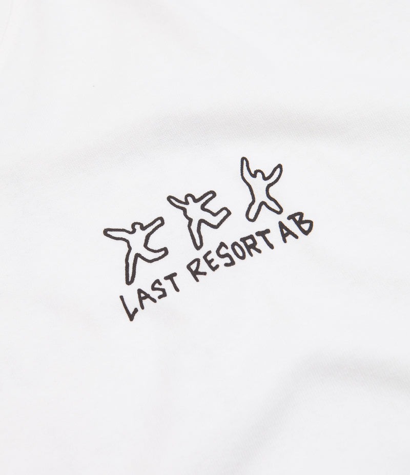 Last Resort AB Message T-Shirt in White