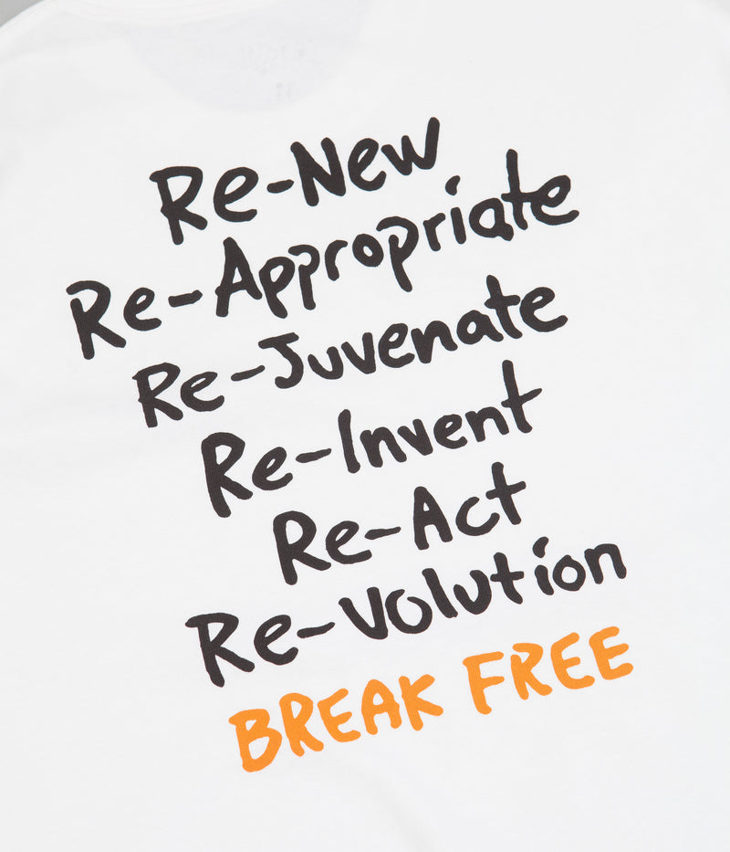 Last Resort AB Message T-Shirt in White
