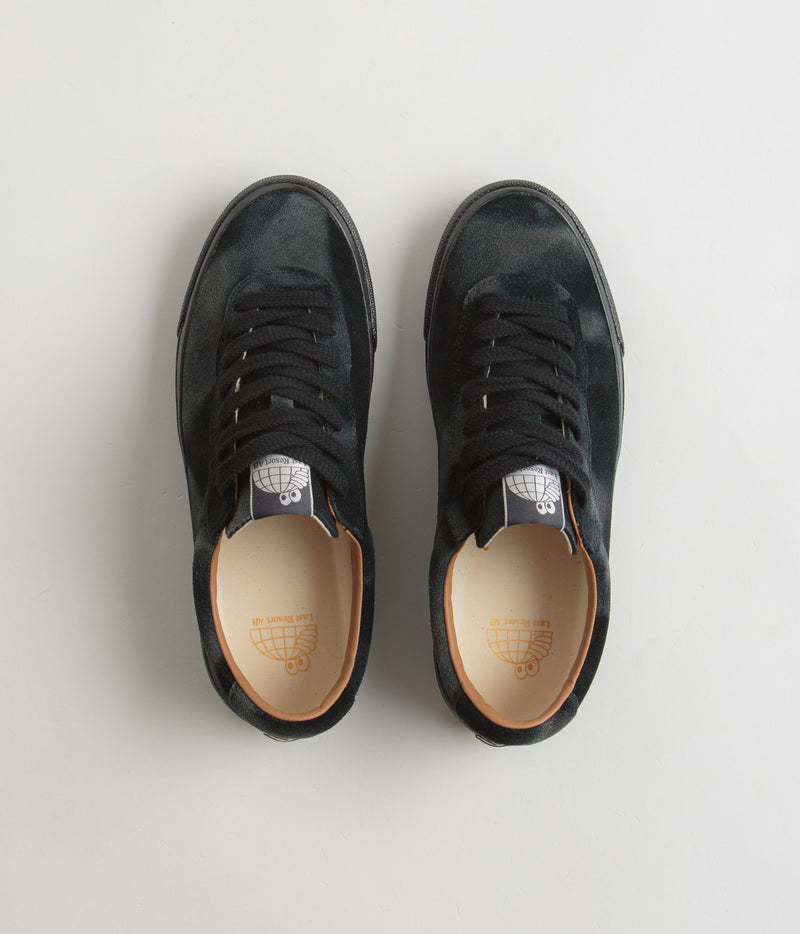 Last Resort AB VM001 Cloudy Suede Shoes in Fabios Black and Black