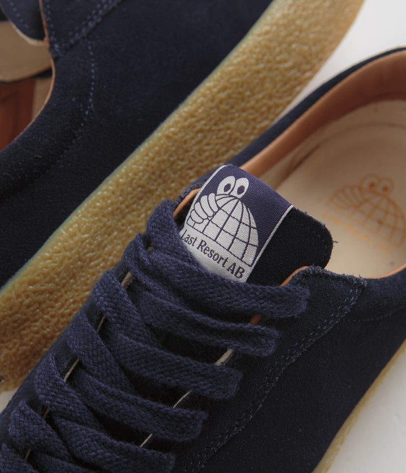 Last Resort AB VM002 Suede Shoes in Navy and Gum