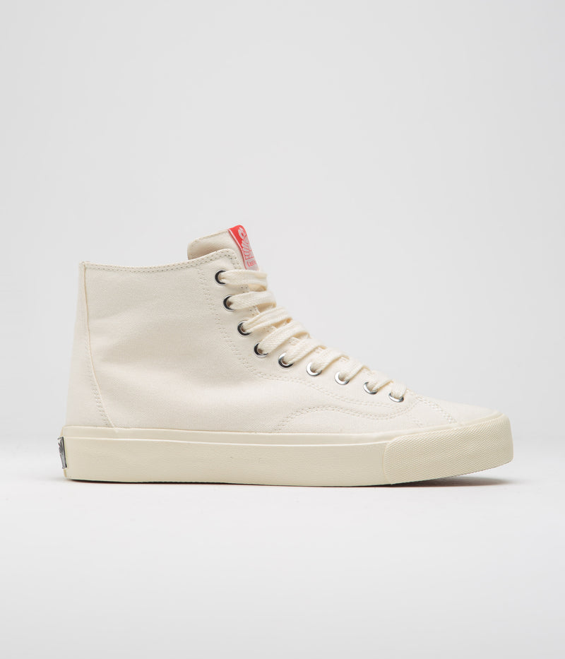 Last Resort AB VM003 Canvas Hi Shoes in White and White