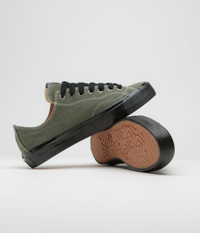 Last Resort AB VM003 Canvas Shoes in Green and Black