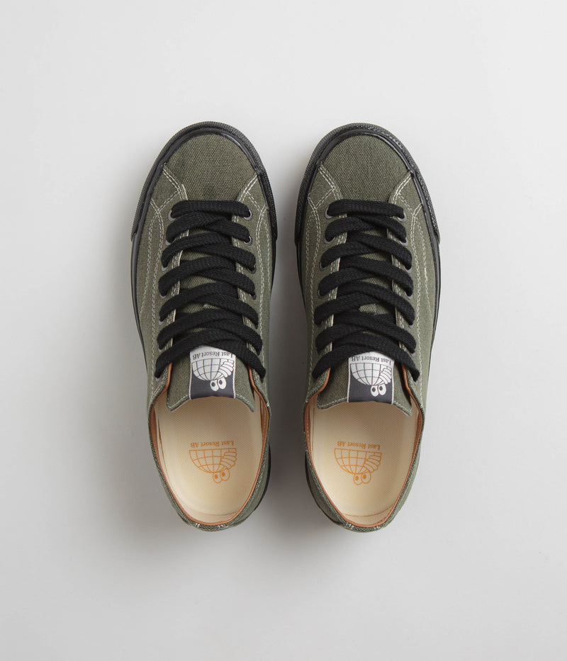 Last Resort AB VM003 Canvas Shoes in Green and Black