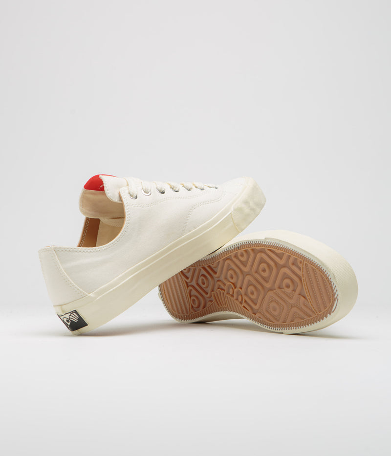 Last Resort AB VM003 Canvas Shoes in White and White