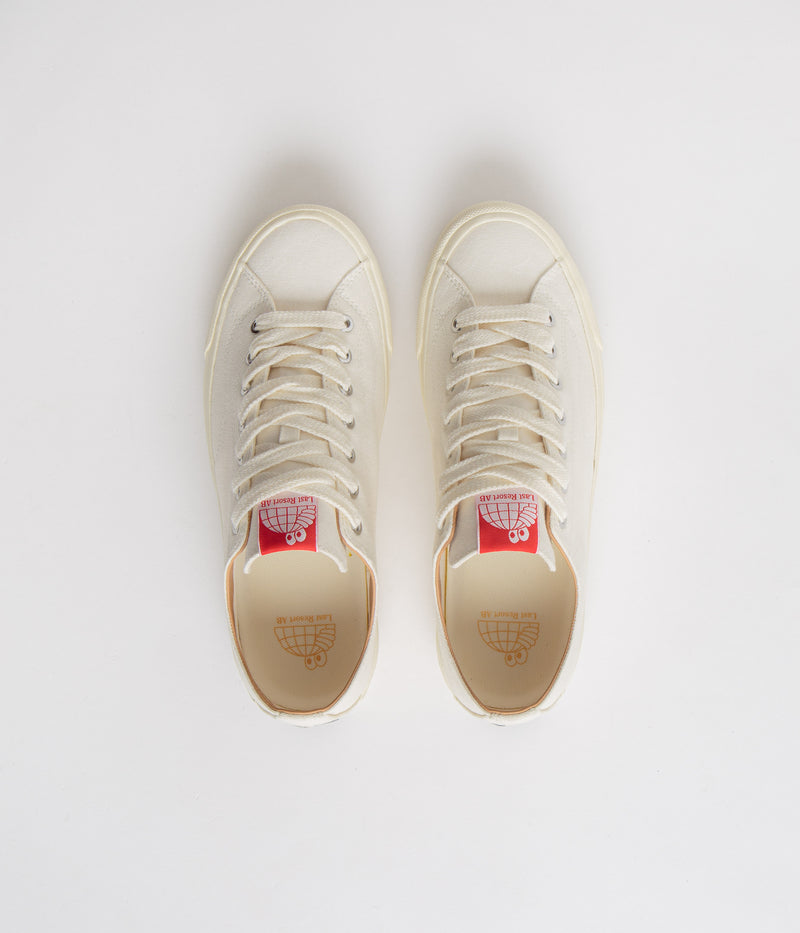 Last Resort AB VM003 Canvas Shoes in White and White