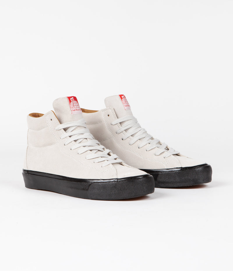 Last Resort AB VM003 Suede Hi Shoes in White and Black
