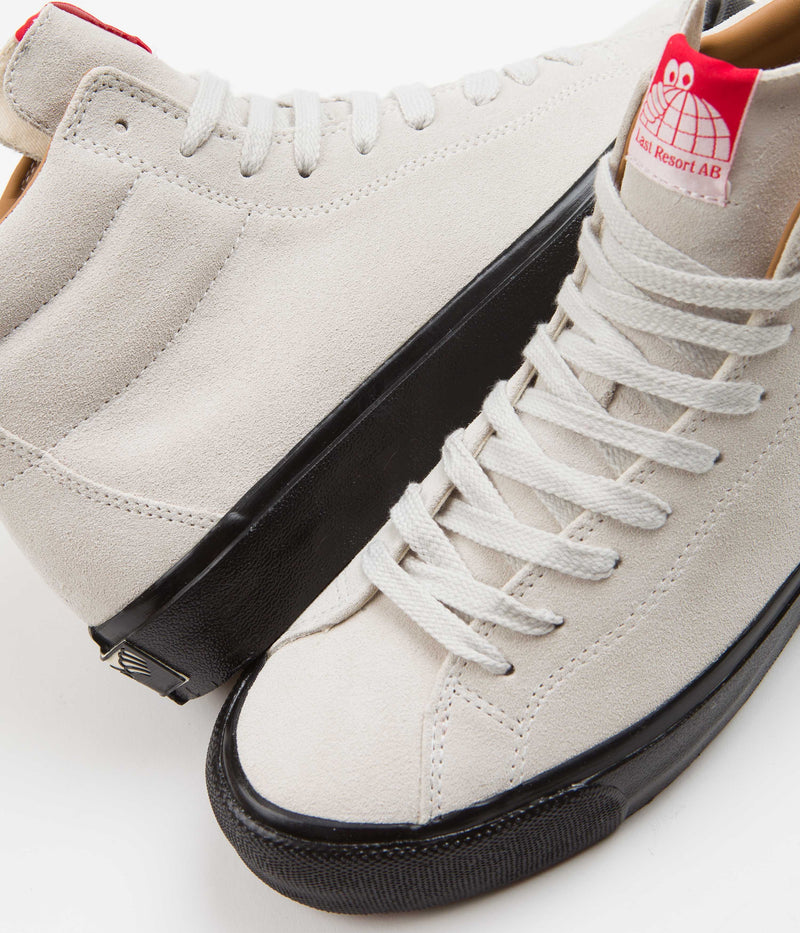 Last Resort AB VM003 Suede Hi Shoes in White and Black