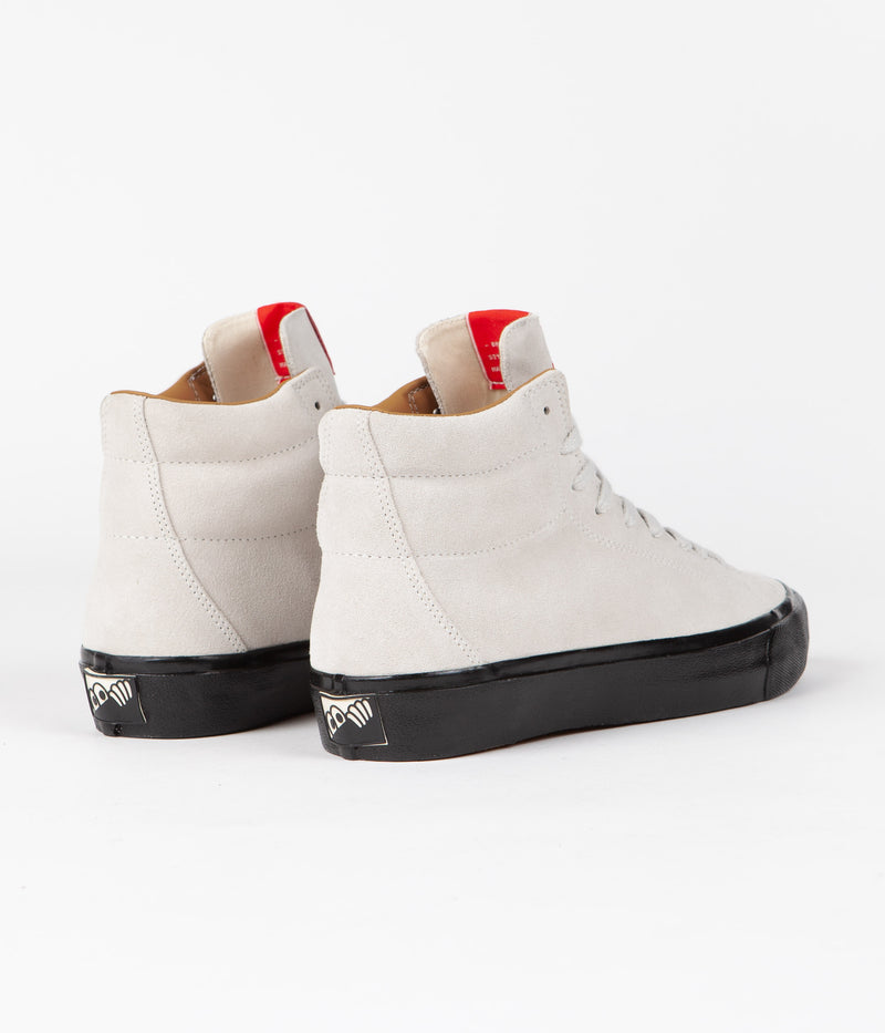 Last Resort AB VM003 Suede Hi Shoes in White and Black