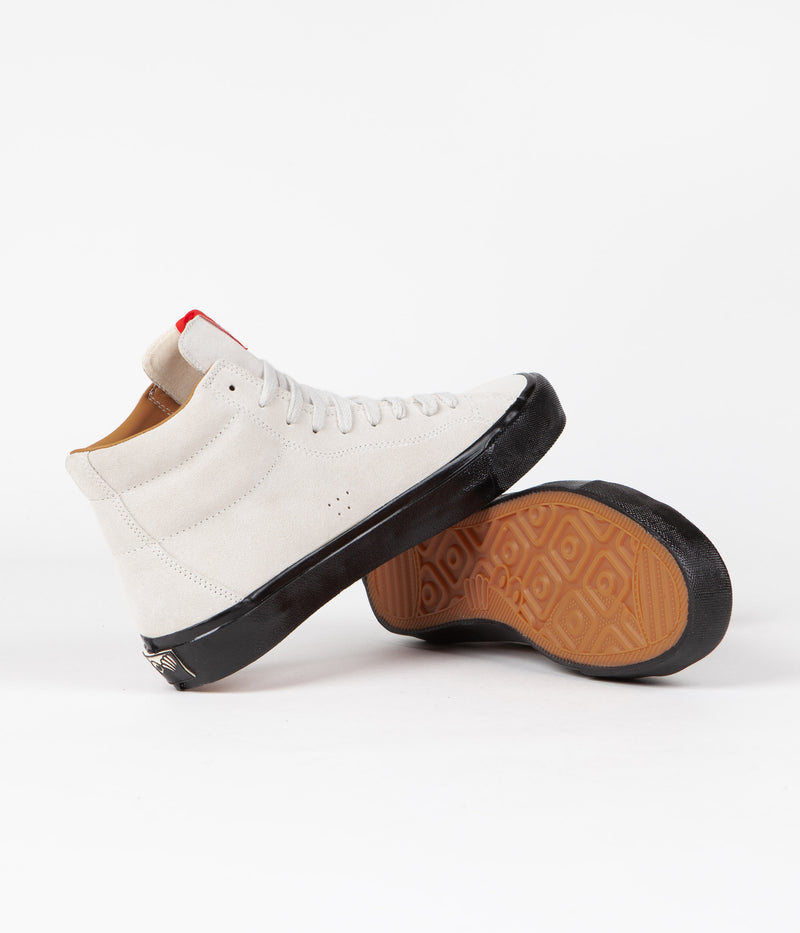 Last Resort AB VM003 Suede Hi Shoes in White and Black
