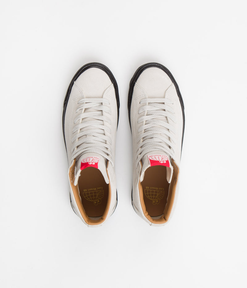 Last Resort AB VM003 Suede Hi Shoes in White and Black