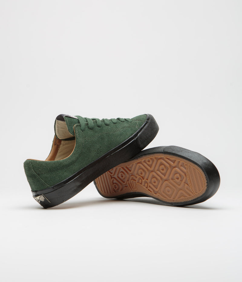 Last Resort AB VM003 Suede Shoes in Dark Green and Black