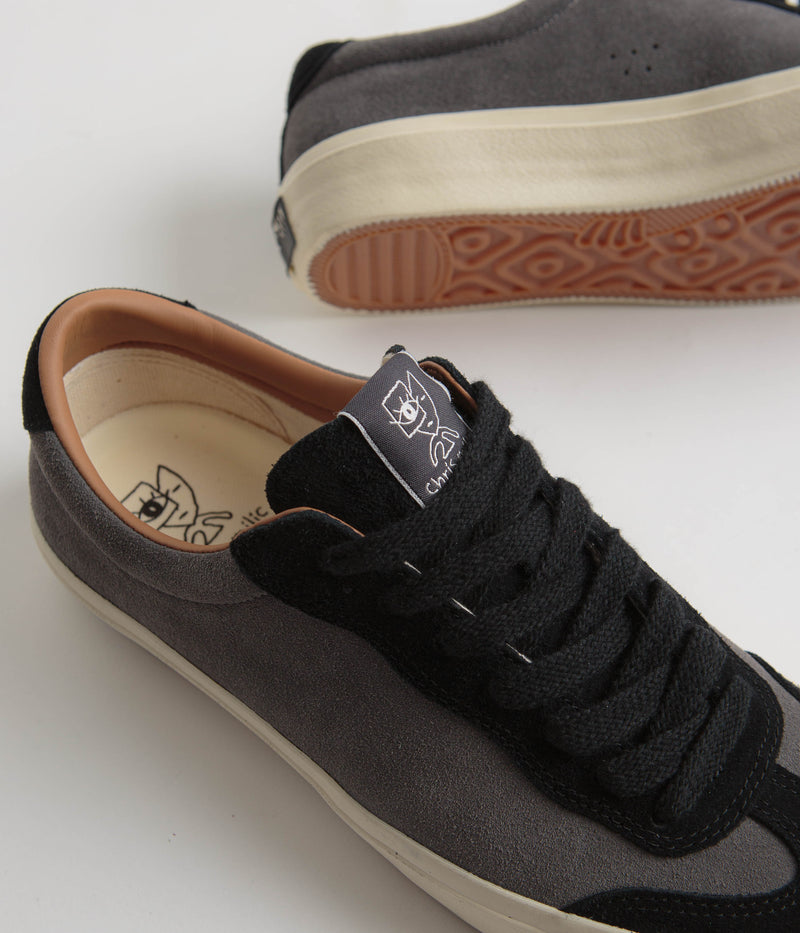 Last Resort AB VM004 Milic Shoes in Black Graphite and White