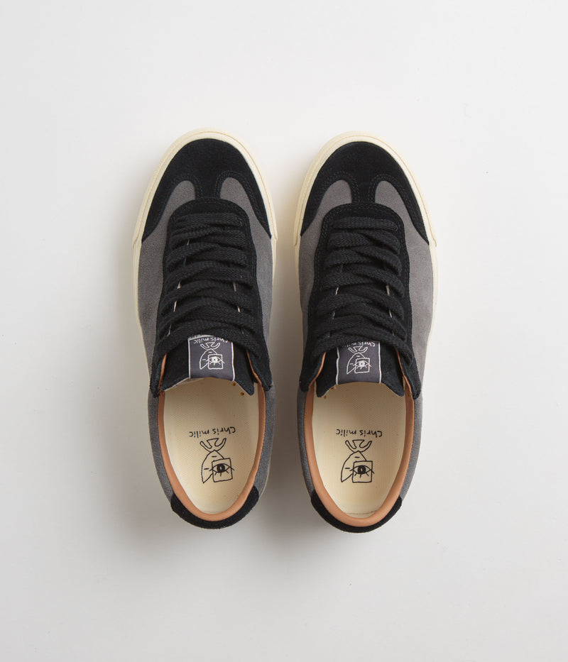 Last Resort AB VM004 Milic Shoes in Black Graphite and White