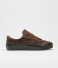 Last Resort AB VM004 Milic Suede Shoes in Duo Brown and Black