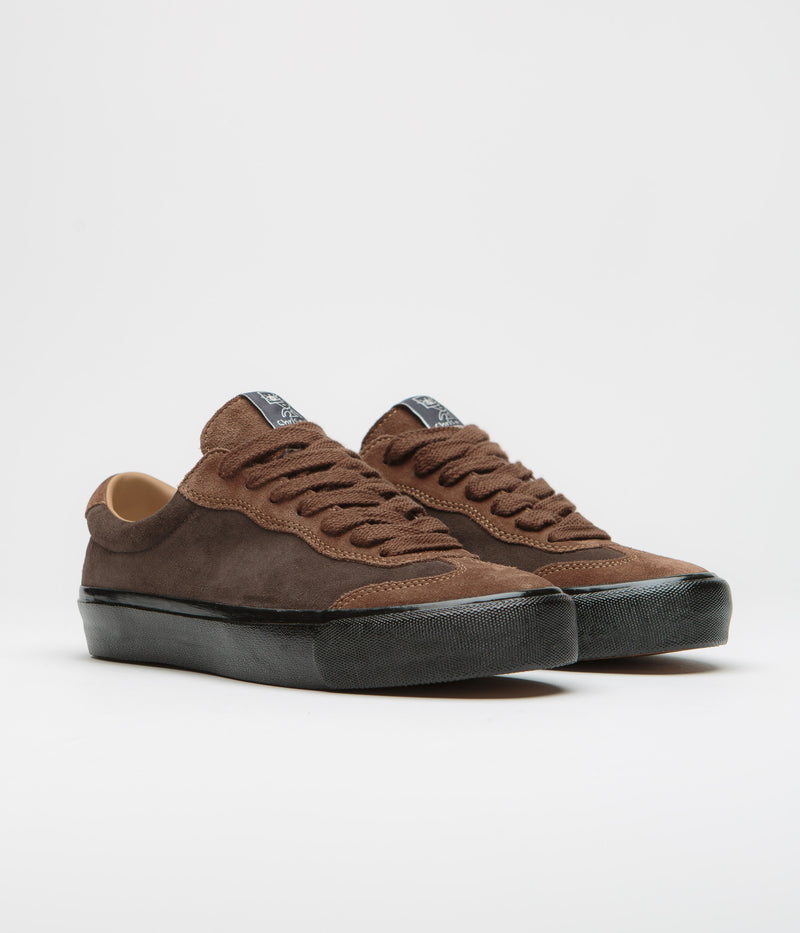 Last Resort AB VM004 Milic Suede Shoes in Duo Brown and Black