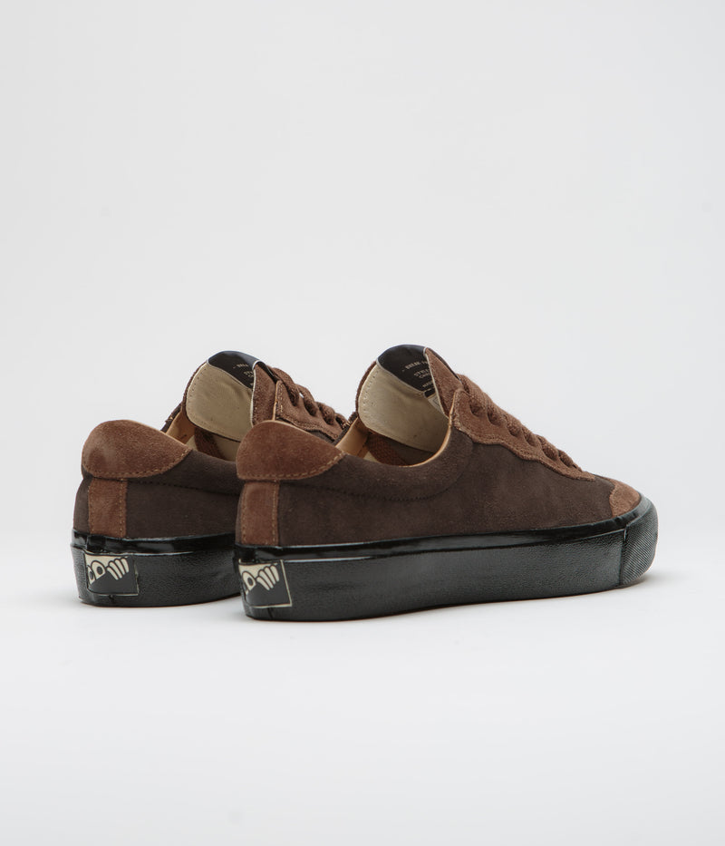 Last Resort AB VM004 Milic Suede Shoes in Duo Brown and Black