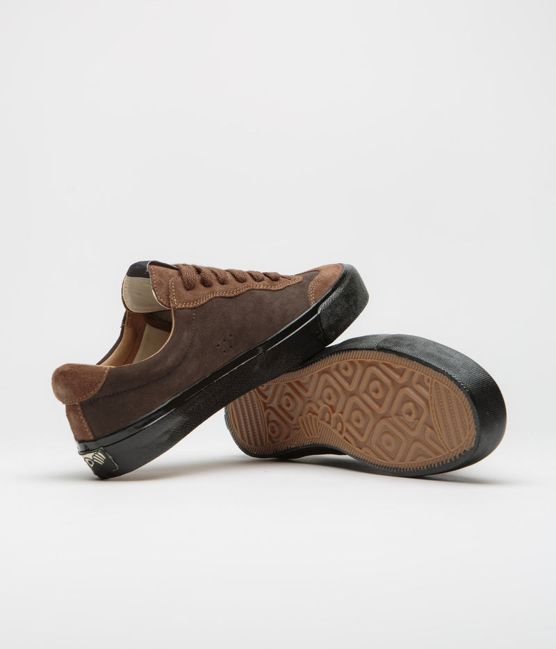 Last Resort AB VM004 Milic Suede Shoes in Duo Brown and Black