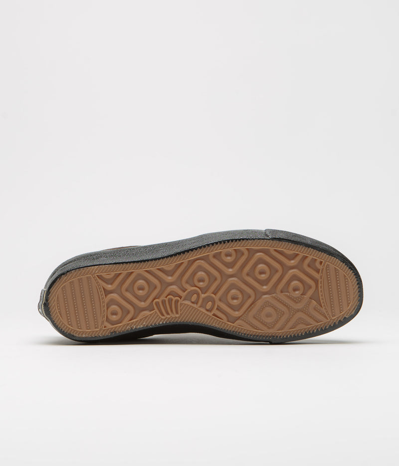 Last Resort AB VM004 Milic Suede Shoes in Duo Brown and Black