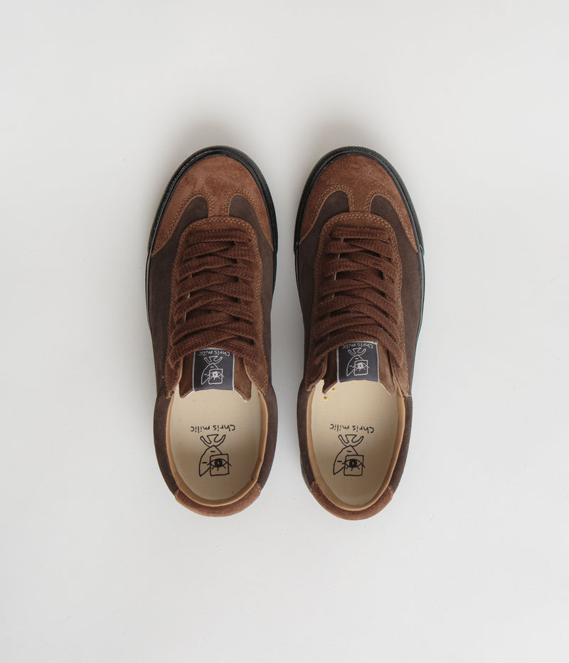 Last Resort AB VM004 Milic Suede Shoes in Duo Brown and Black