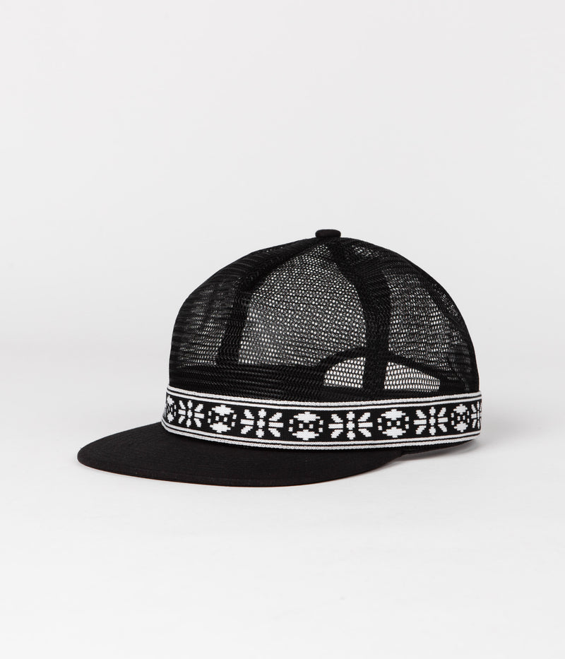 Last Resort AB Webbed Full-Mesh Cap in Black